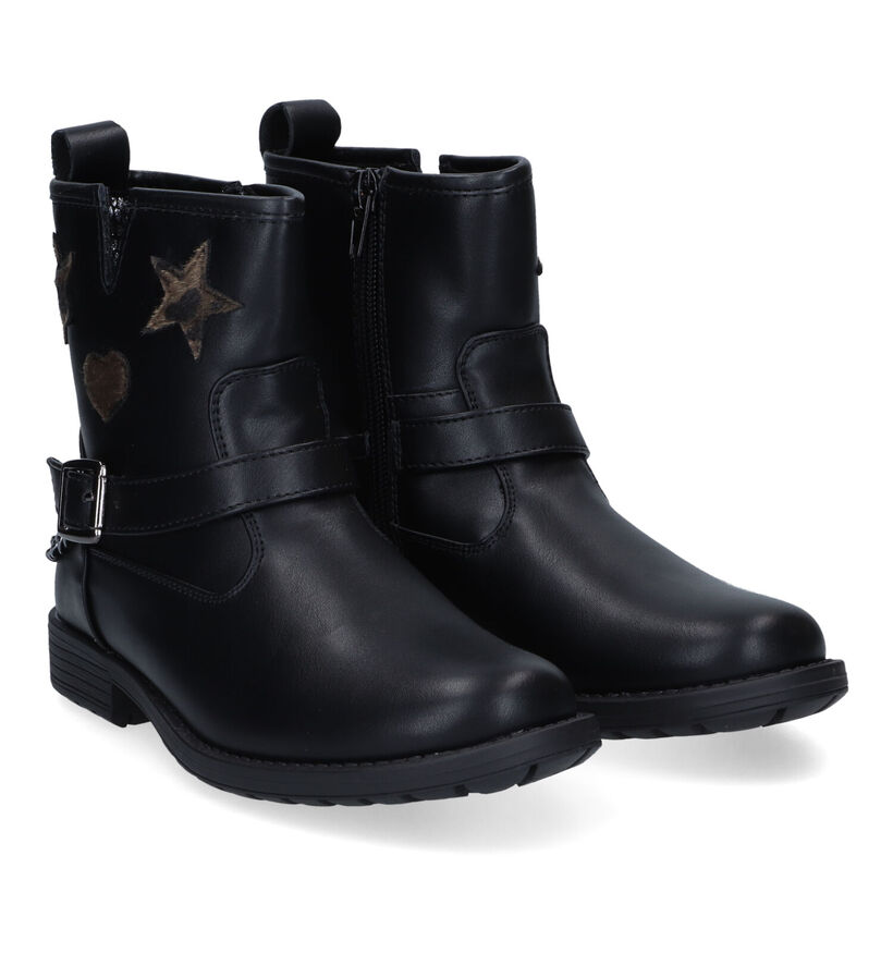 Asso Bottes courtes en Noir pour filles (316205)