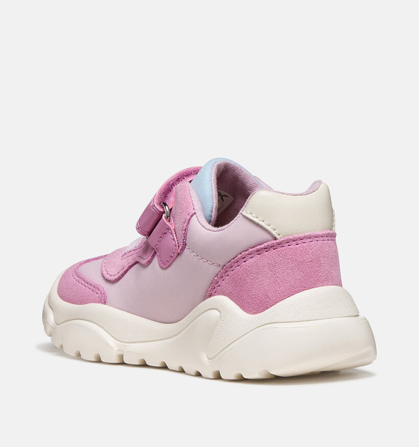 Geox Ciufciuf Roze Babysneakers voor meisjes (377761) - geschikt voor steunzolen