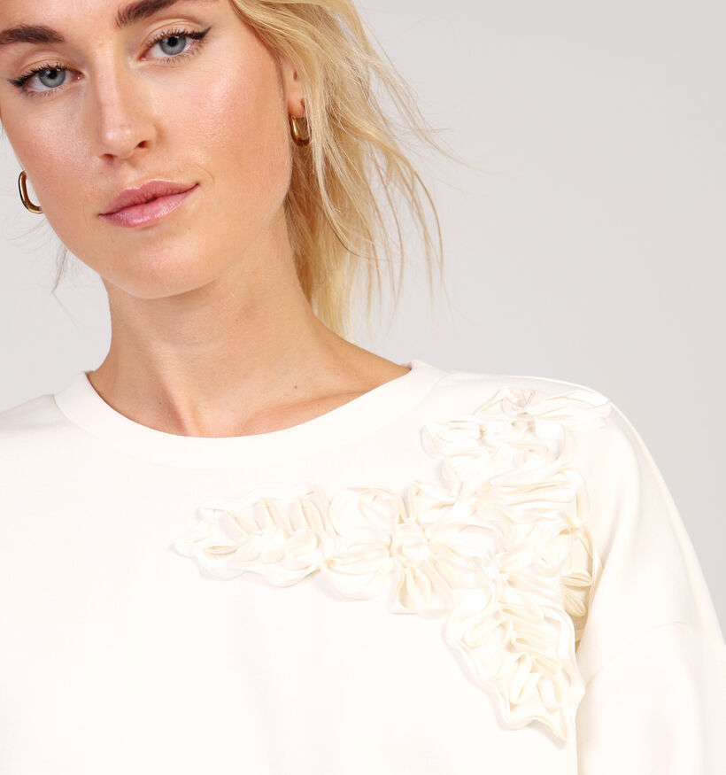 Vila Siffi Sweatshirt en Beige pour femmes (364068)