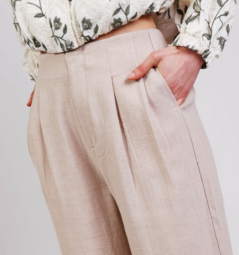 The Korner Beige Geklede Broek voor dames (372460)