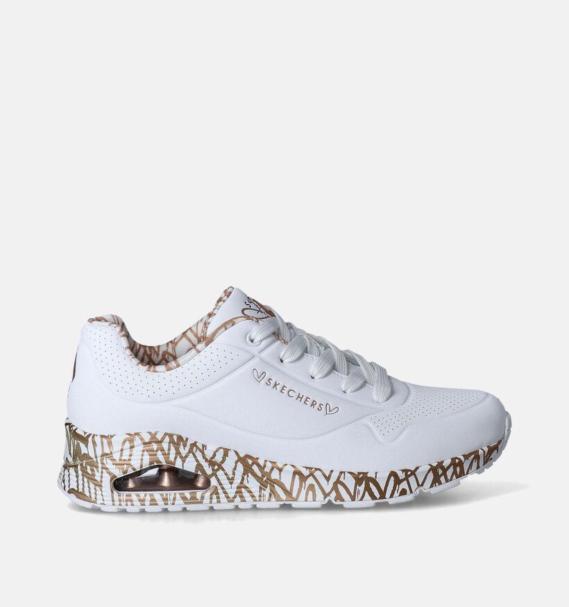 Skechers x JGoldcrown Uno Witte Sneakers voor dames (351893)