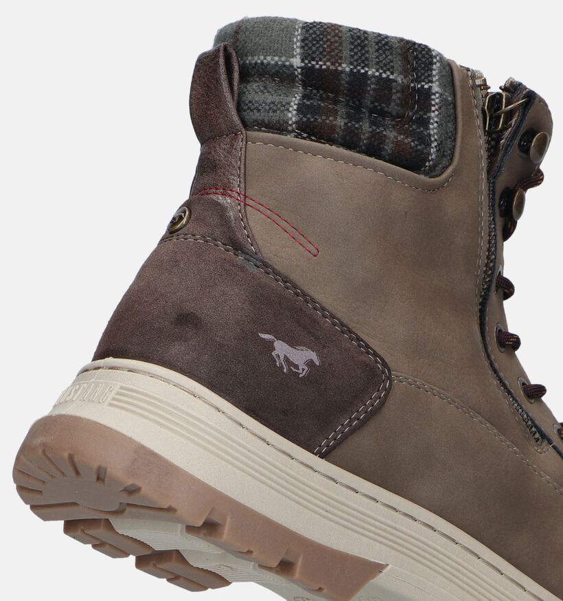 Mustang Bruine Bottines voor heren (331787)