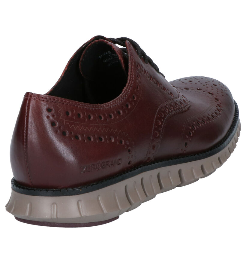 Cole Haan Zerogrand bruine veterschoenen in leer (257906)