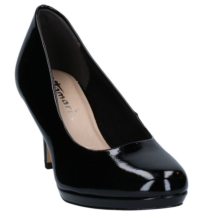 Tamaris Touch it Zwarte Pumps in kunstleer (280728)