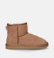 Laurent David Bottines Fourrées en Cognac pour femmes (348804)