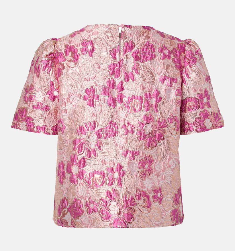 Pieces Amelia Jacquard Roze Top voor dames (374201)