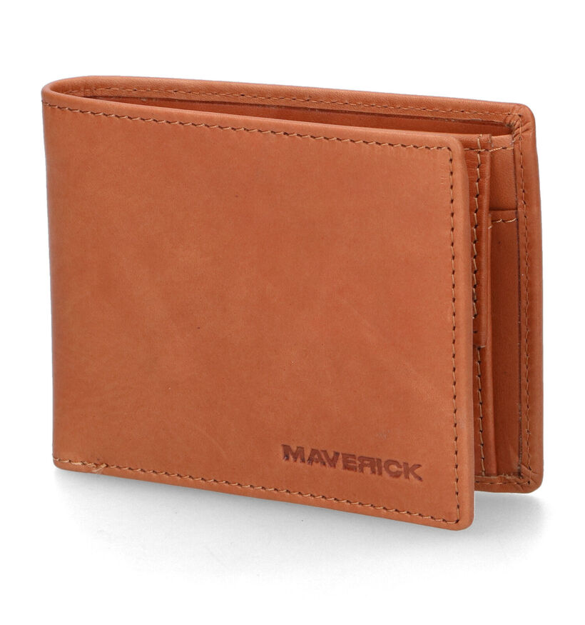 Maverick Portefeuille en Cognac pour hommes (318073)