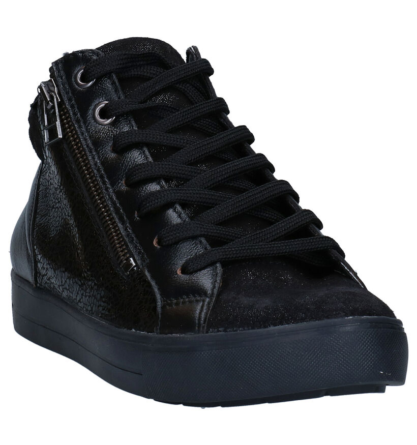 Mirel Baskets montantes en Noir en cuir (279835)