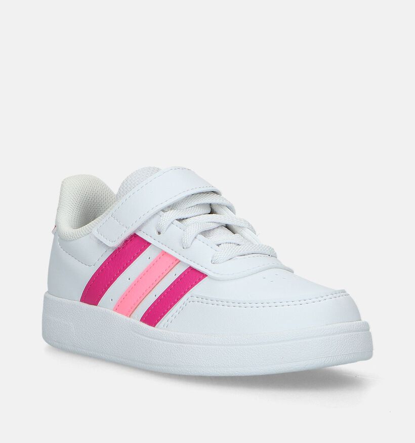 adidas Breaknet 2.0 EL Witte Sneakers voor meisjes (334687)