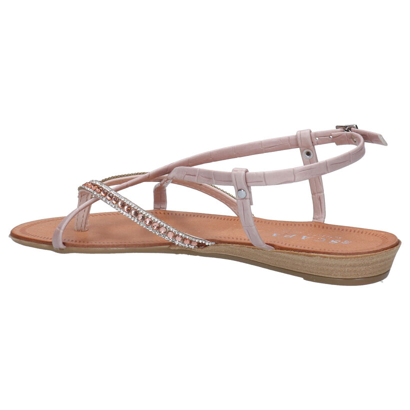 Scapa Sicilie Cognac Sandalen in kunstleer (275077)