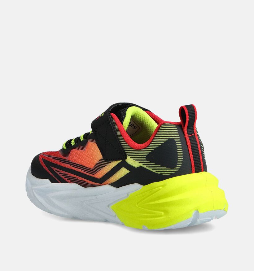 Skechers Flex Glow Ultra Baskets basses en Rouge pour filles, gar&ccedil;ons (367531) - pour semelles orthop&eacute;diques