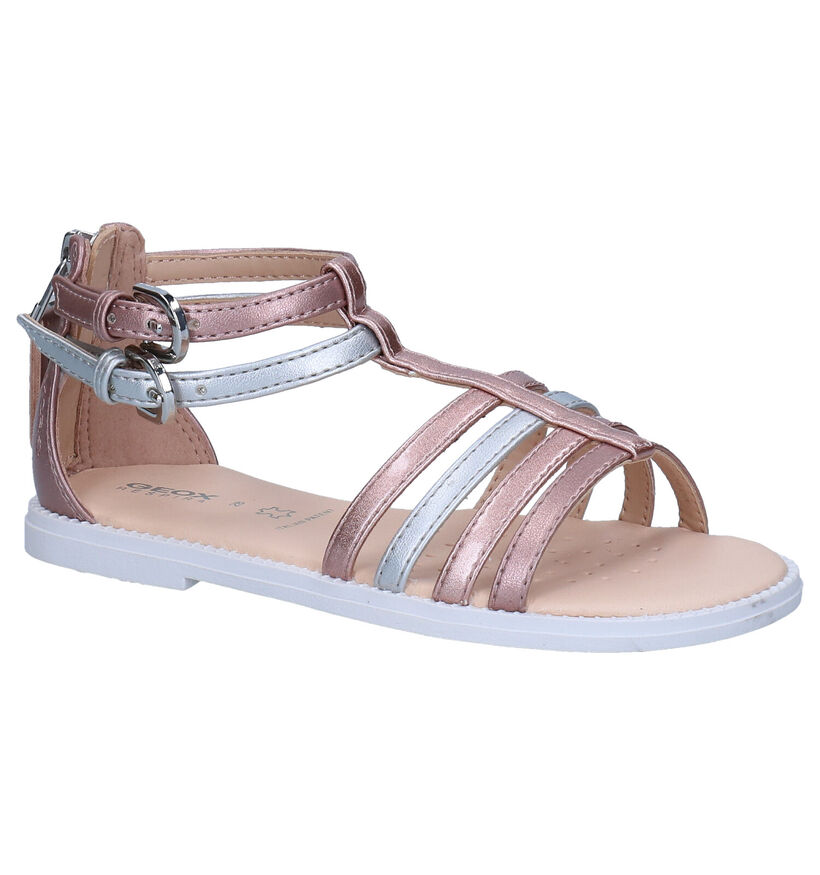 Geox Karly Sandales en Noir en simili cuir (286946)