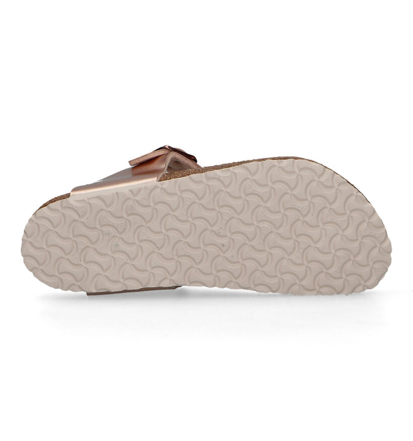 Birkenstock Gizeh Birko Flor Gouden Teenslippers voor meisjes (338077)