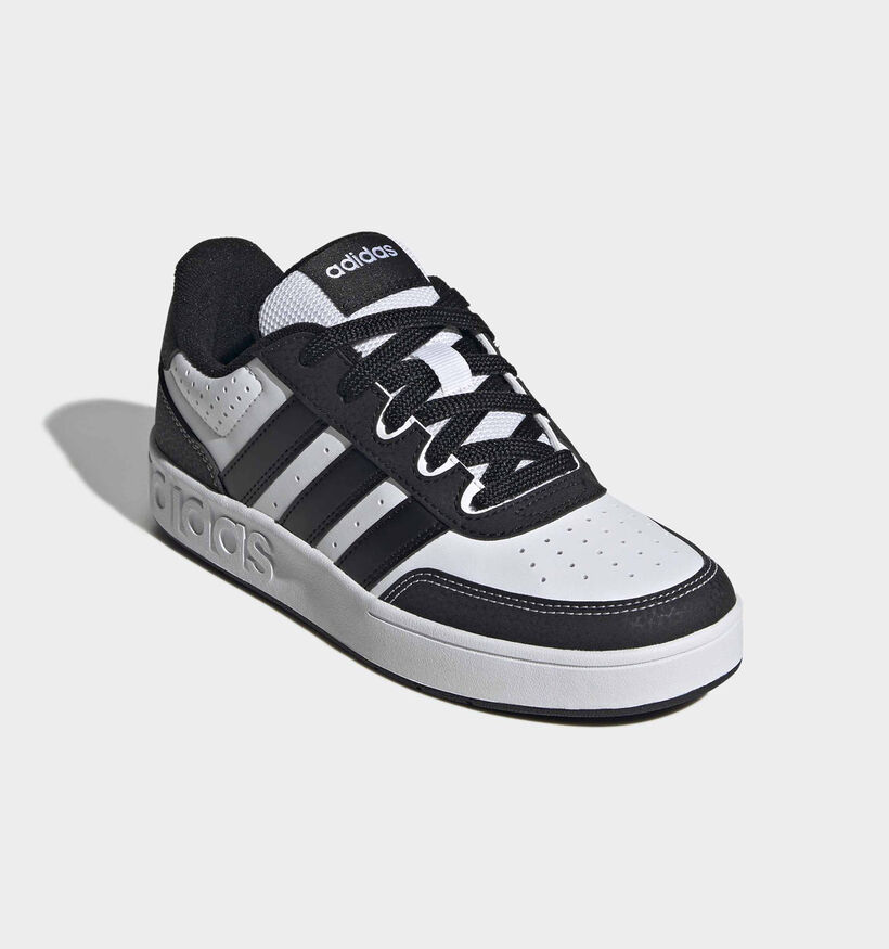 adidas Breakbase Witte/Zwarte Sneakers voor meisjes, jongens (366825) - geschikt voor steunzolen