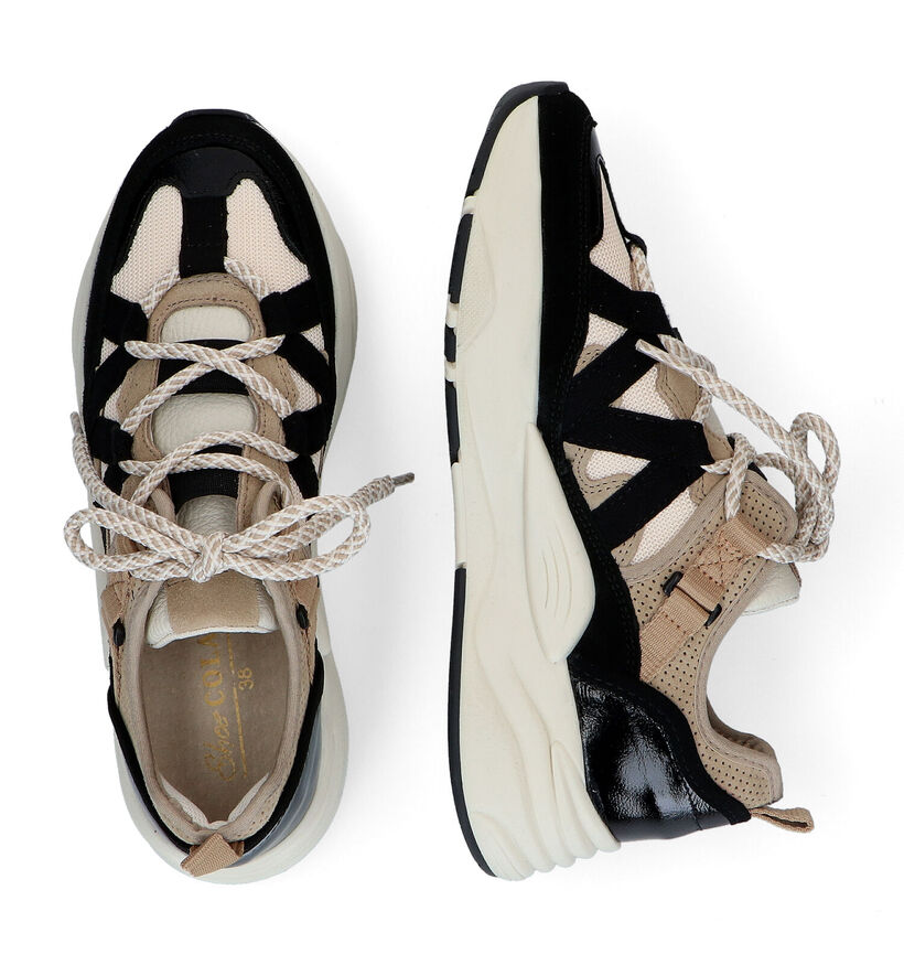 Shoecolate Beige Sneakers in nubuck (309499)