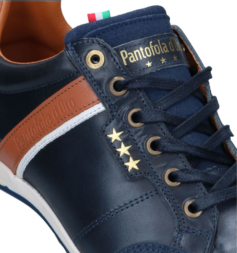 Pantofola d'Oro Roma Cognac Veterschoenen voor heren (322042) - geschikt voor steunzolen