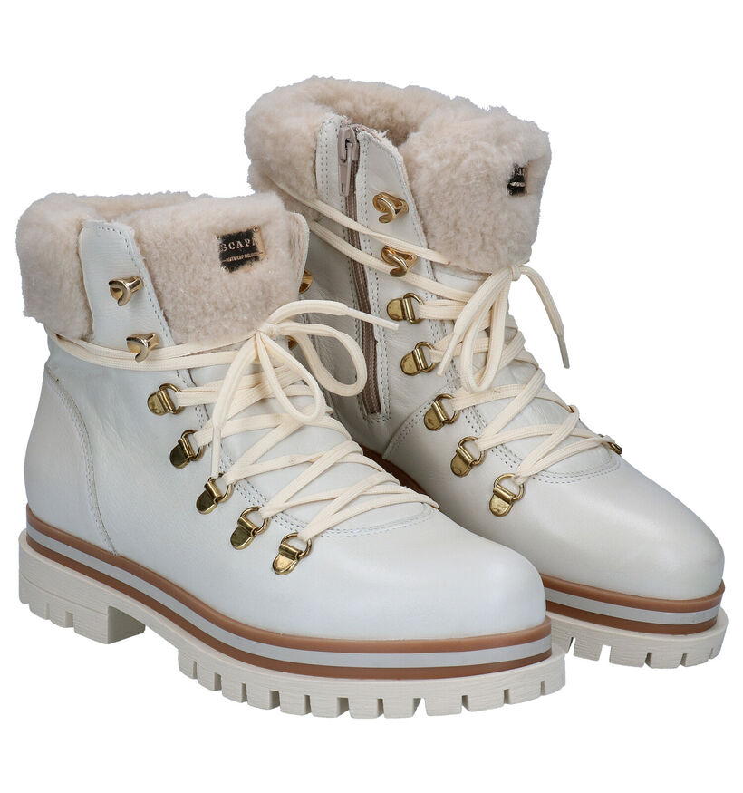 Scapa Ecru Boots in faux fur (281248)
