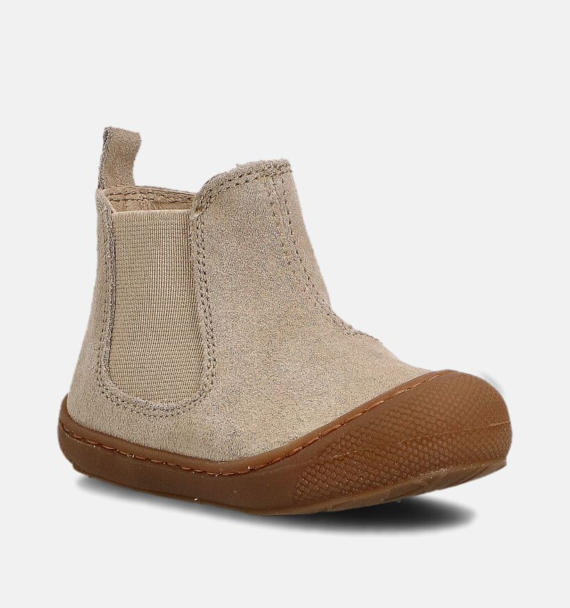 Naturino Sally Gouden Boots Chelsea met Rits voor meisjes (380213) - geschikt voor steunzolen
