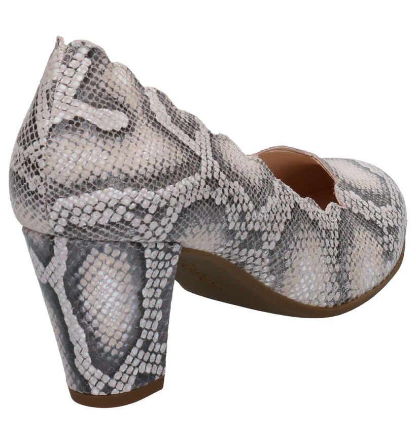 Gabor Soft Move Beige Pumps in nubuck (271673)