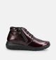 Hush Puppies Iven Bordeaux Veterboots voor dames (377828) - geschikt voor steunzolen