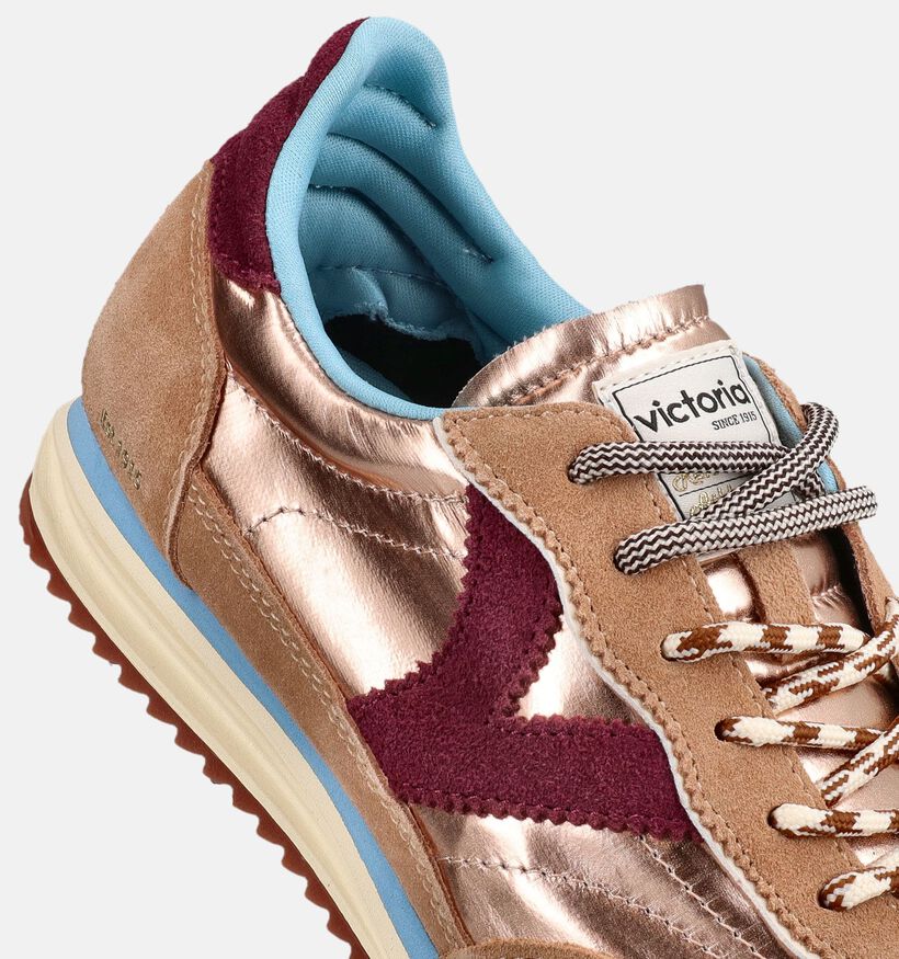Victoria Baskets en Marron pour femmes (378887) - pour semelles orthop&eacute;diques