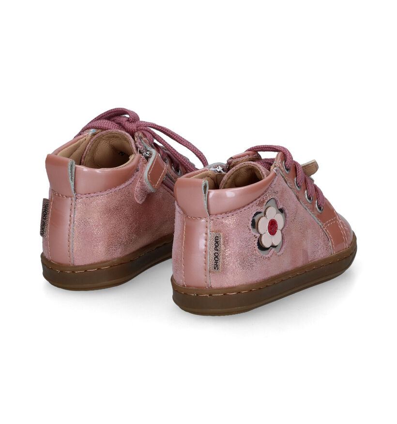 Shoo Pom Bouba Floflo Roze Bottines voor meisjes (314437) - geschikt voor steunzolen