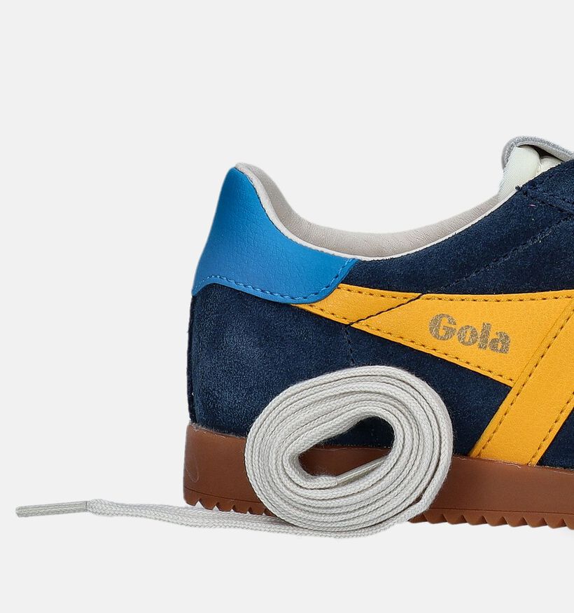 Gola Elan Blauwe Sneakers voor jongens, meisjes (345133) - geschikt voor steunzolen