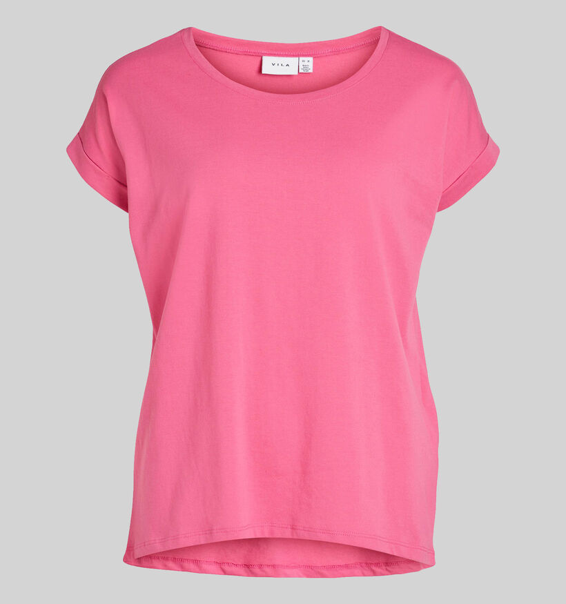 Vila Dreamers New Pure T-shirt en Rouge pour femmes (328833)