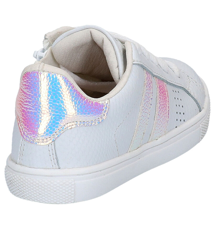 Witte Sneakers Milo & Mila in leer (271093)