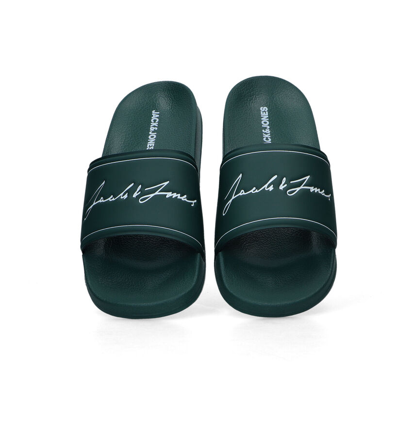 Jack & Jones Gary Pool Groene Badslippers voor heren (318638)