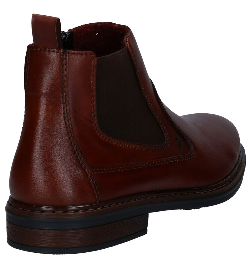 Rieker Cognac Chelsea boots voor heren (344398)