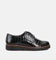 Solemade Zoe Chaussures &agrave; lacets en Noir pour femmes (380020) - pour semelles orthop&eacute;diques