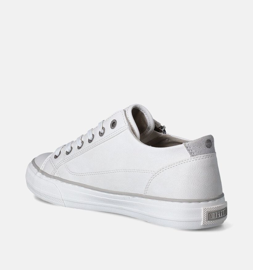 Mustang Witte Veterschoenen voor dames (351247)