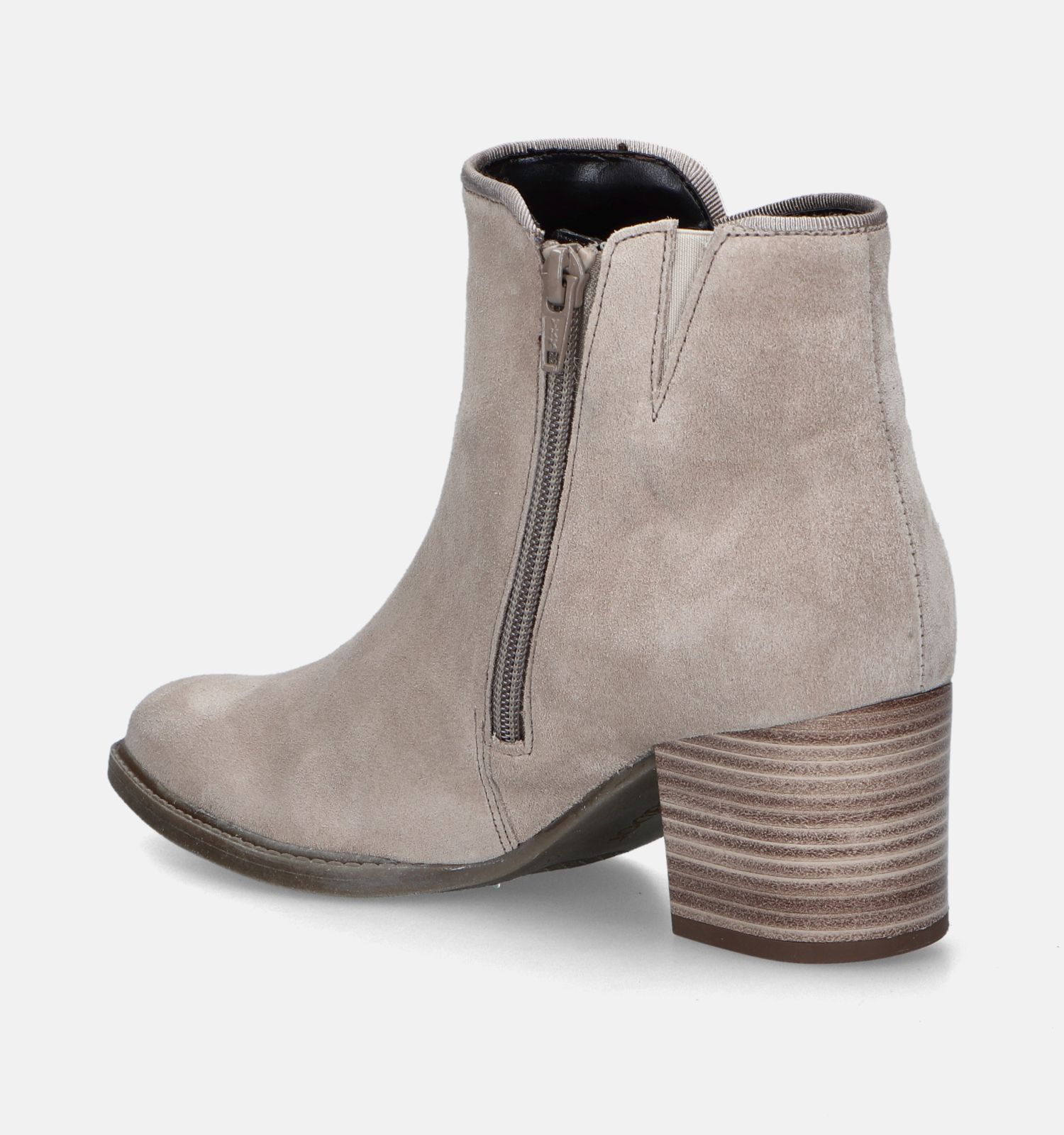 Gabor beige enkellaarsjes clearance