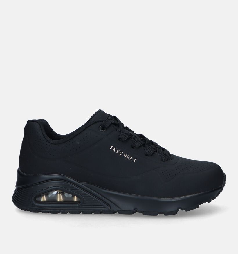 Skechers Uno Stand On Air Baskets en Noir pour femmes (350488)