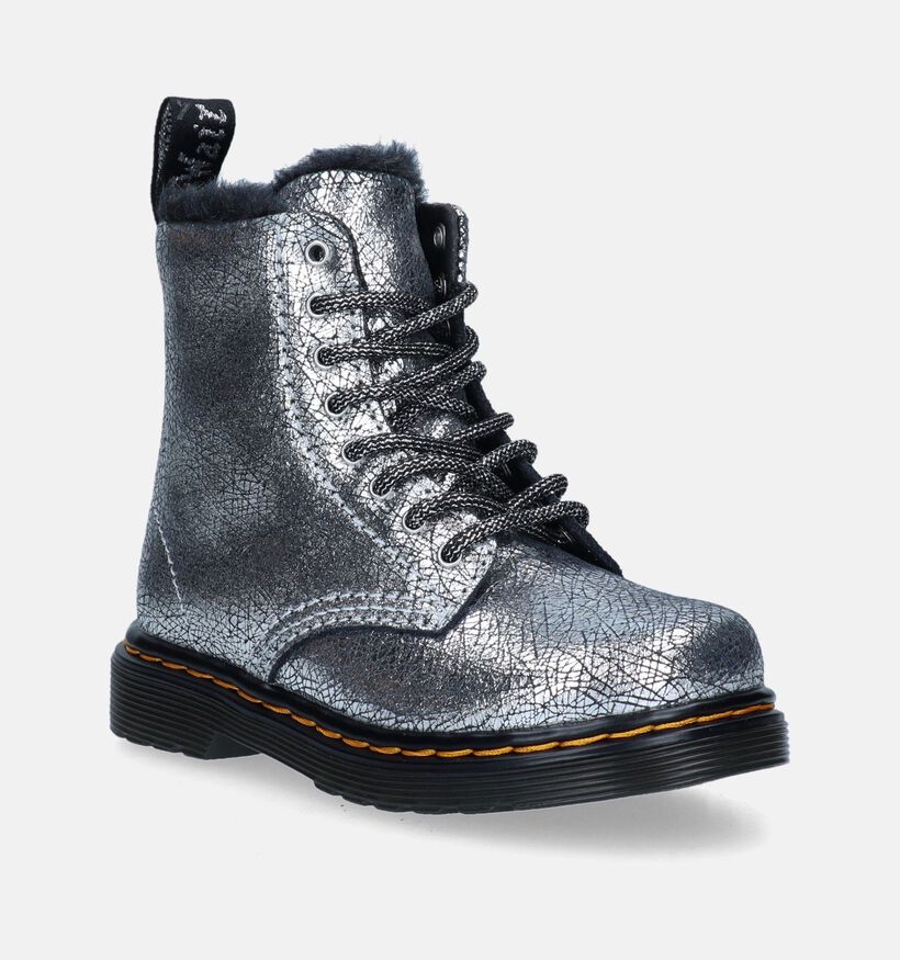 Dr. Martens 1460 Serena Boots en Argent pour filles (343771)