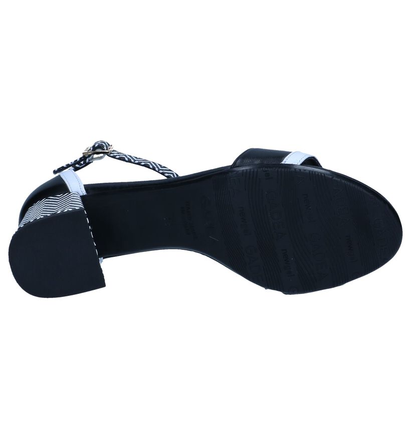 Zwarte Sandalen Gadea in leer (246602)