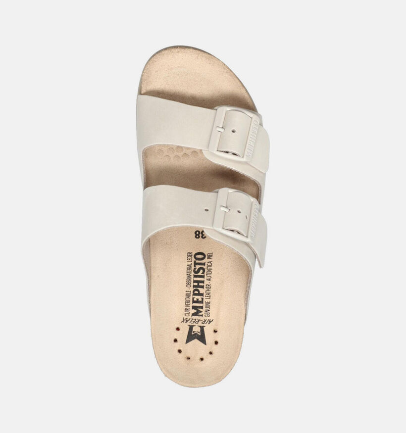 Mephisto Hester Lichtbeige Slippers voor dames (369951)