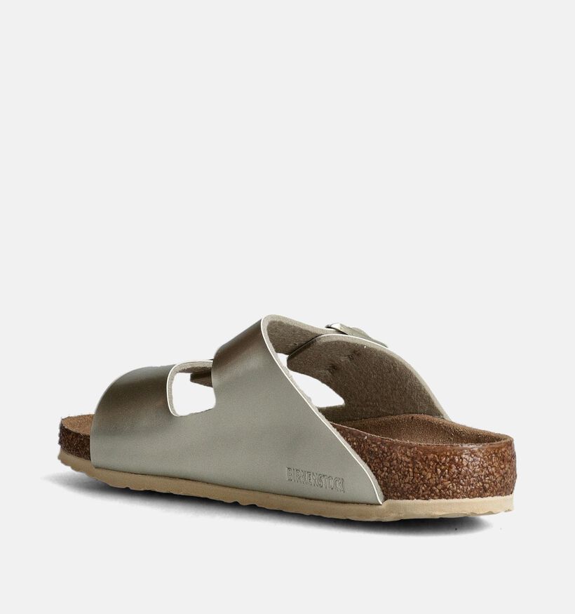 Birkenstock Arizona Gouden Slippers voor meisjes (352392)