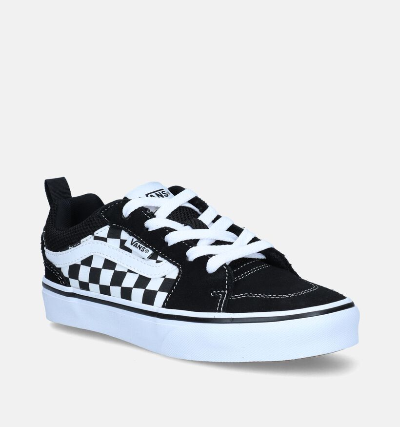 Vans Filmore YT Baskets de skate en Rouge pour filles, garçons (336503)