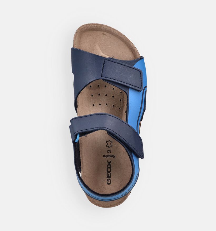 Geox Sandales en Bleu fonc&eacute; pour gar&ccedil;ons (368866)