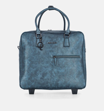 Laptoptas blauw