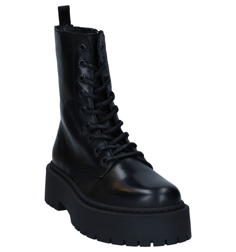 Via Limone Zwarte Boots voor dames (290443)