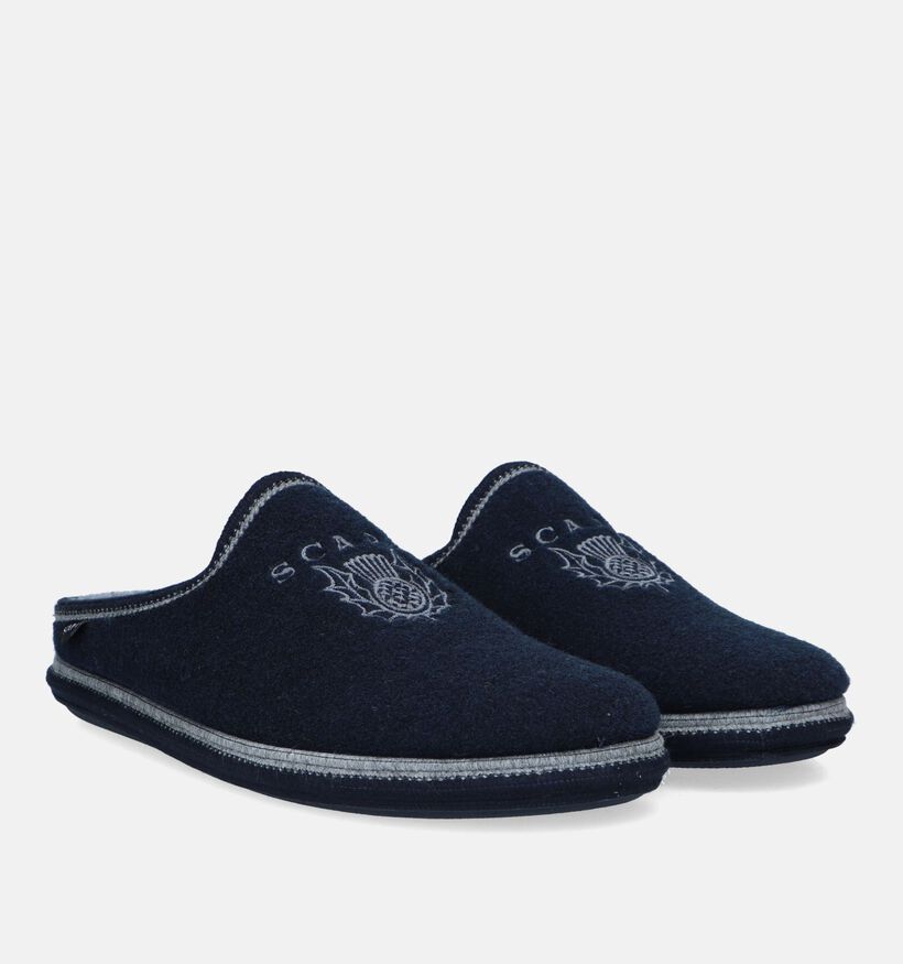 Scapa Blauwe Pantoffels voor heren (333394)