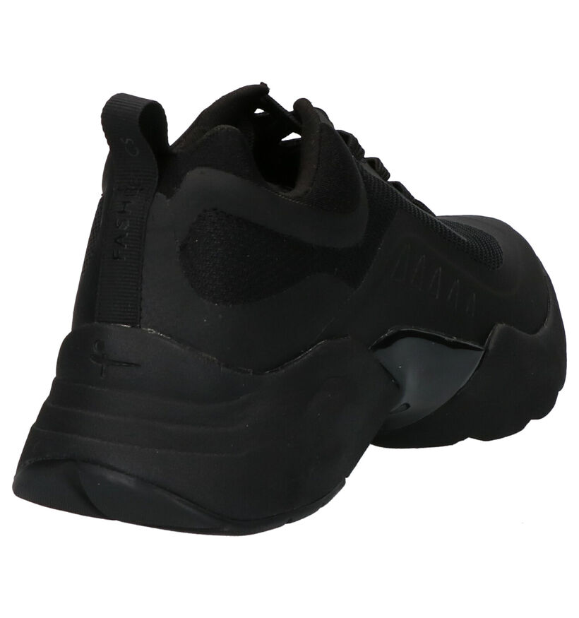 Zwarte Sneakers Tamaris Fashletics in stof (257100)