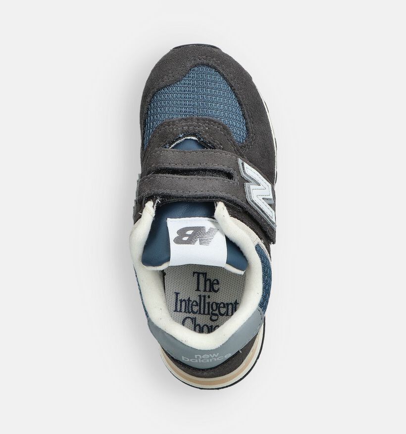 New Balance Grijze/Zwarte Sneakers voor meisjes, jongens (358711) - geschikt voor steunzolen