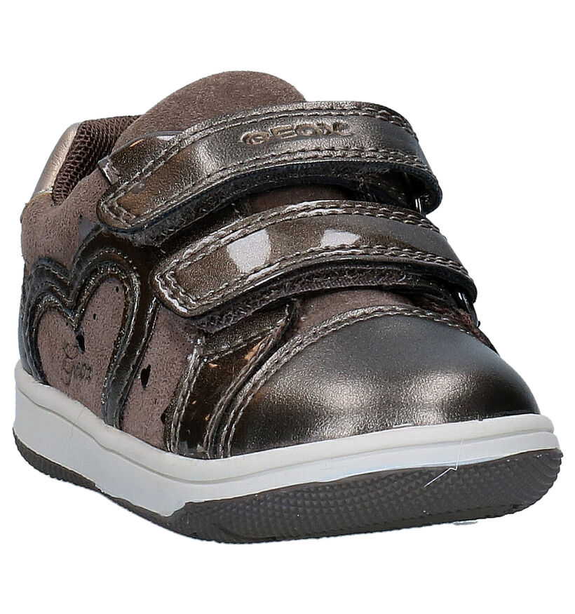 Geox Flick Chaussures pour bébé en Bronze en simili cuir (278280)