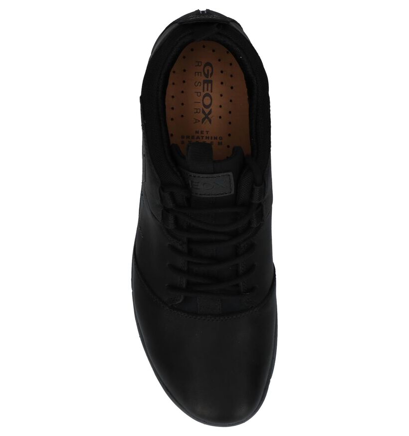 Geox Nebula Zwarte Casual Schoenen in stof (223483)
