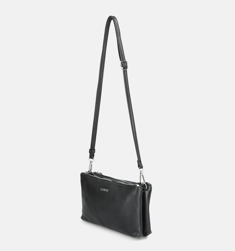 L.Credi Ella Sac port&eacute; crois&eacute; en Noir pour femmes (379580)