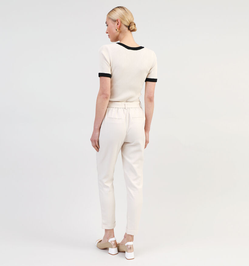 Vero Moda Lena Beige Geklede broek L32 voor dames (335337)